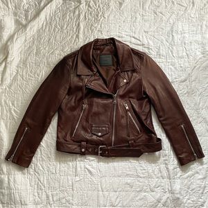 Billie Leather Biker Jacket